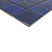 Mozaik pločica Quadrat Uni SD 651N  (30,4 x 30,4 cm, Kobaltno plave boje, Sjaj) | BAUHAUS