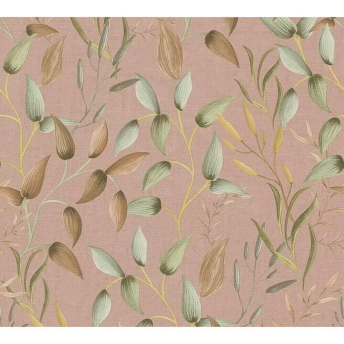 Tadessi Vliestapete M1-No.11302 - Rosa, Floral, 10,05 x 0,53 m