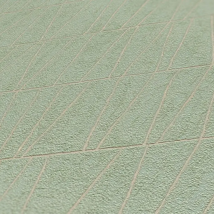 Tadessi Vliestapete M1-No.11022 - Grün, Grafisch, 10,05 x 0,53 m