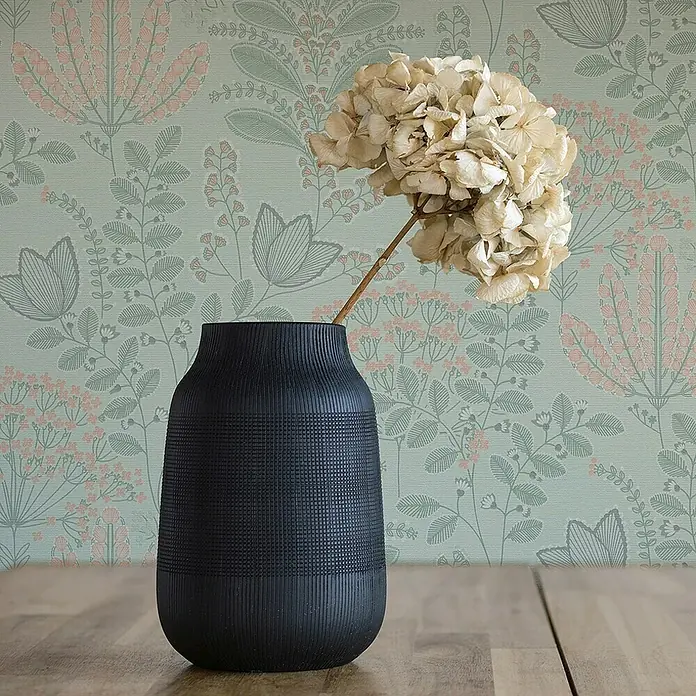 Tadessi Vliestapete M1-No.10964 - Grau, Floral, 10,05 x 0,53 m