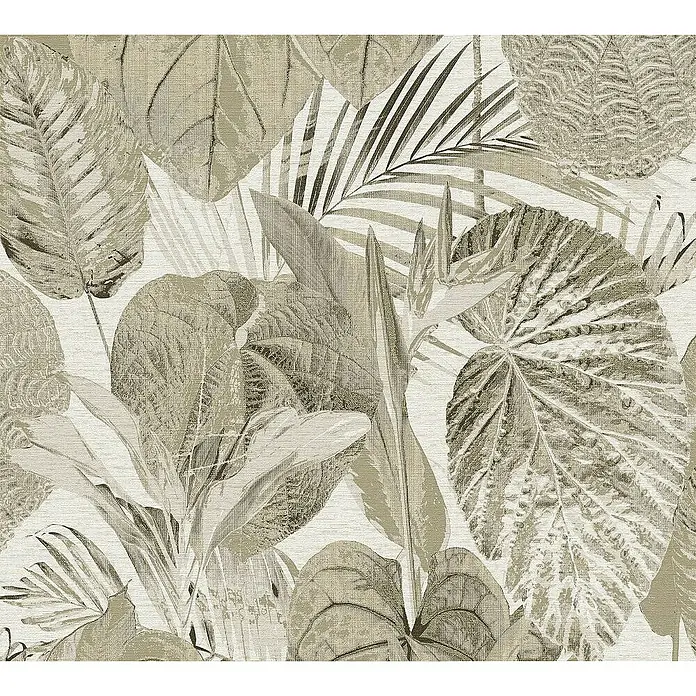 Tadessi Vliestapete M1-No.10993 - Taupe, Floral, 10,05 x 0,53 m