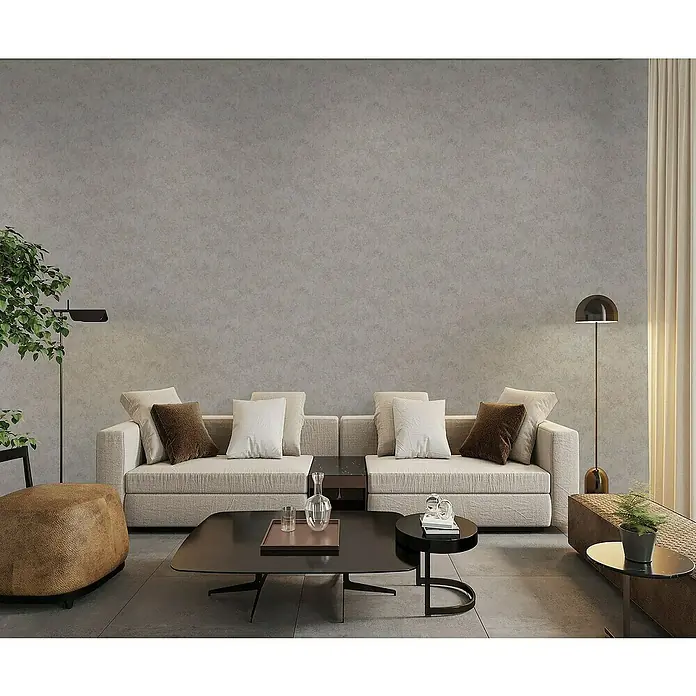 Tadessi Vliestapete M1-No.11423 - Grau, Steinoptik, 10,05 x 0,53 m