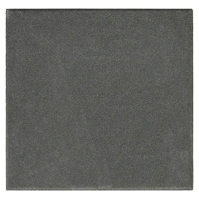 Diephaus Terrassenplatte Redding - 60 x 60 x 4 cm, Schwarz-Basalt, Beton - Grauer Keramikfliesen-Hintergrund mit subtiler Textur und mattem Finish, ideal für moderne Innenräume. Vielseitig einsetzbar und zeitlos.