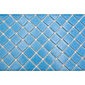 Mozaik pločica Quadrat Uni GM A 36  (30,5 x 30,5 cm, Svijetloplave boje, Sjaj) | BAUHAUS