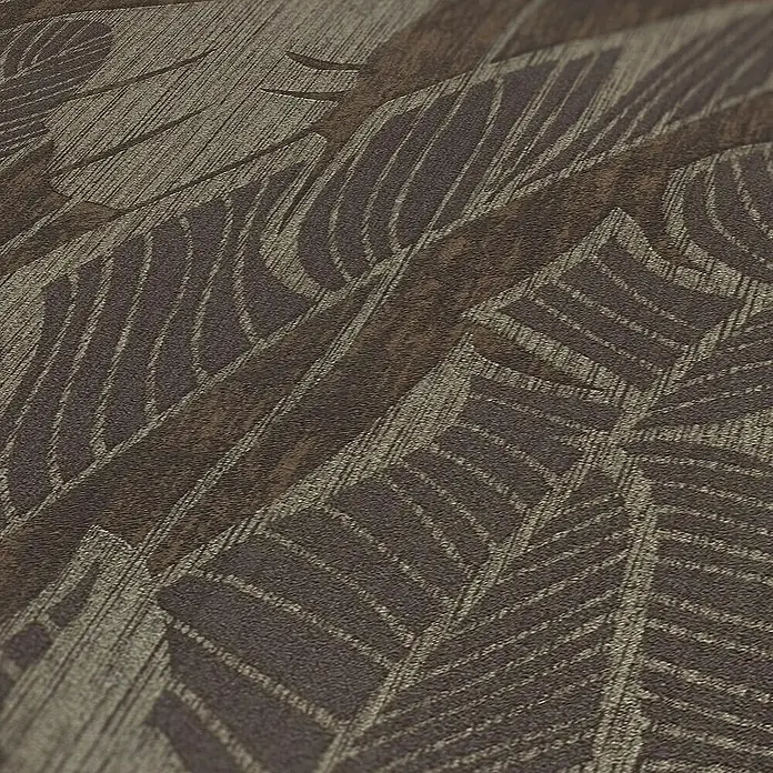 Tadessi Vliestapete M1-No.11006 - Grau, Floral, 10,05 x 0,53 m