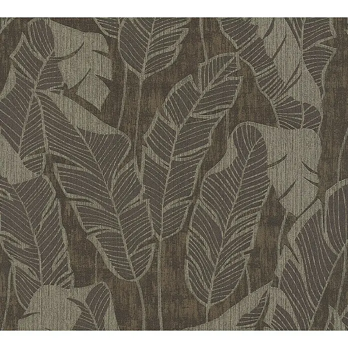 Tadessi Vliestapete M1-No.11006 - Grau, Floral, 10,05 x 0,53 m