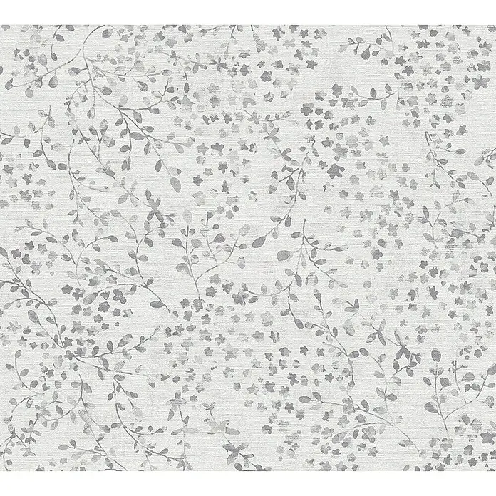 Tadessi Vliestapete M1-No.11310 - Grau, Floral, 10,05 x 0,53 m