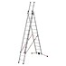 Hailo Mehrzweckleiter S100 ProfiLOT 3x12 
