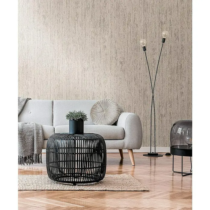 Tadessi Vliestapete M1-No.11097 - Grau, Holzoptik, 10,05 x 0,53 m