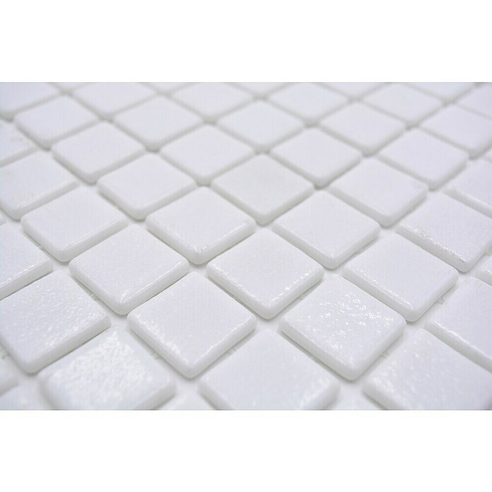 Mozaik pločica Eco Blanco VP100PAT  (31,6 x 31,6 cm, Bijele boje, Mat) | BAUHAUS