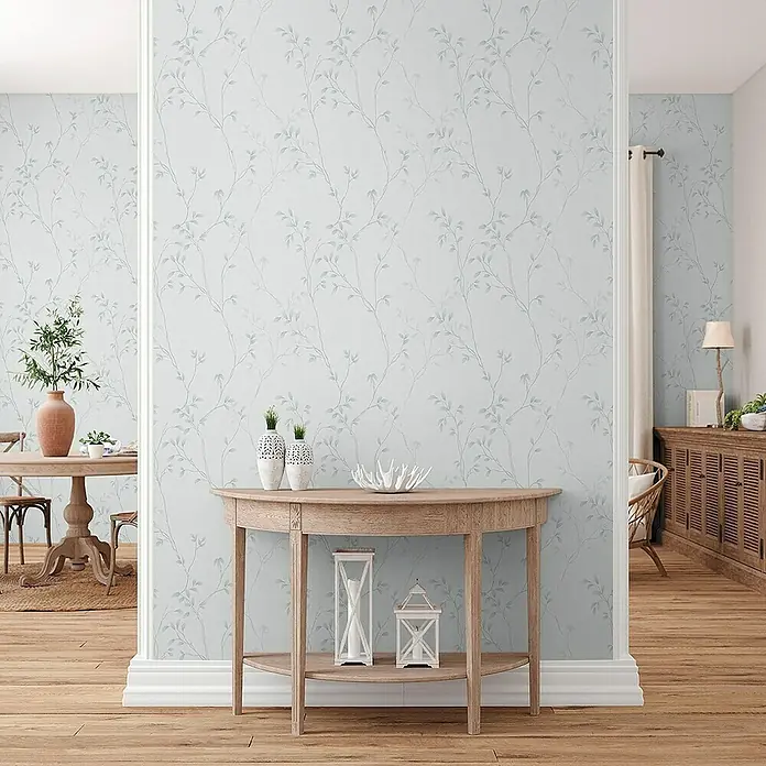 Tadessi Vliestapete M1-No.11237 - Grau, Floral, 10,05 x 0,53 m