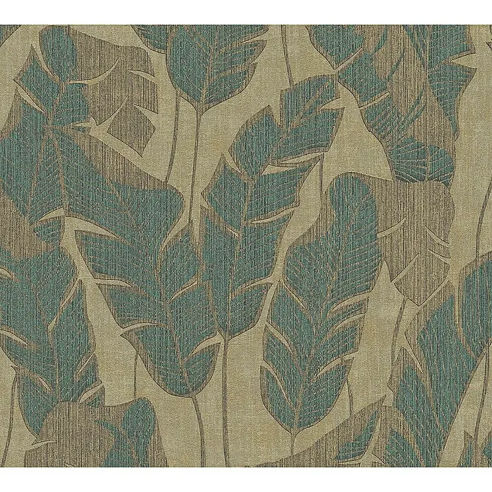 Tadessi Vliestapete M1-No.11005 - Grün, Floral, 10,05 x 0,53 m