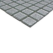 Mozaik pločica Quadrat Crystal CM 4SB6  (32,7 x 30,2 cm, Srebrne boje, Sjaj) | BAUHAUS
