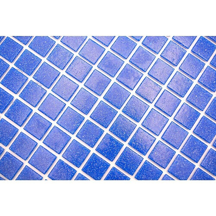 Mozaik pločica Quadrat Crystal Uni GM A 38P  (32,7 x 30,5 cm, Tamnoplave boje, Sjaj) | BAUHAUS