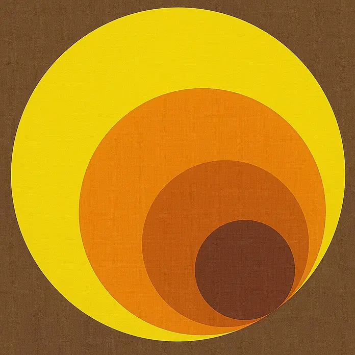 Tadessi Vliestapete M1-No.849 - Orange, Sonstiges, 10,05 x 0,53 m