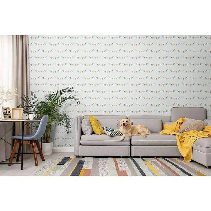 Tadessi Vliestapete M1-No.11916 - Schwarz, Floral, 2,8 x 1,59 m