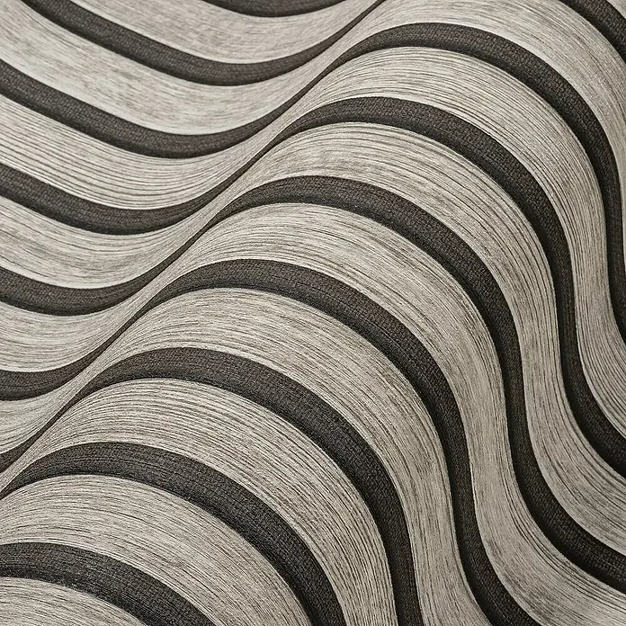 Tadessi Vliestapete M1-No.3913 - Schwarz, Holzoptik, 10,05 x 0,53 m