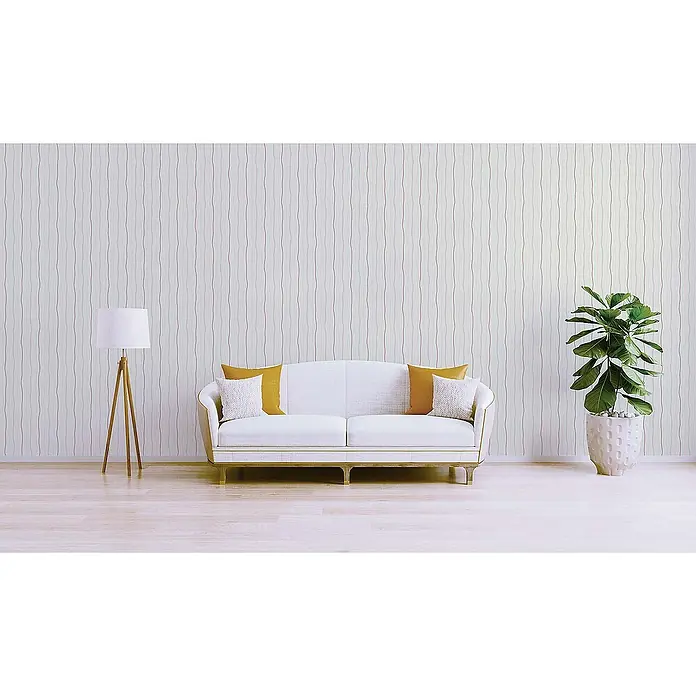 Tadessi Vliestapete M1-No.20 - Beige, Streifen, 10,05 x 0,53 m
