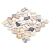 Mozaik pločica (30,5 x 30,5 cm, Smeđa/bež, Mat)