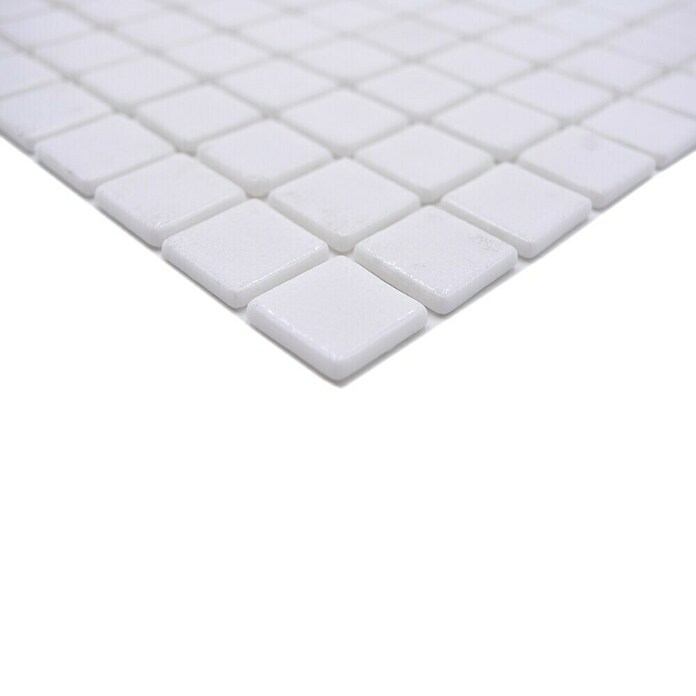 Mozaik pločica Eco Blanco VP100PAT  (31,6 x 31,6 cm, Bijele boje, Mat) | BAUHAUS