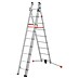 Hailo Mehrzweckleiter S100 ProfiLOT 2x9 + 1x8 