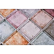 Mozaik pločica Quadrat Crystal SKY 123  (30 x 30 cm, Lila, Sjaj) | BAUHAUS