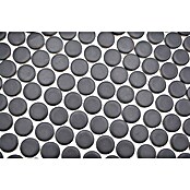 Mozaik pločica Knopf Uni 892N  (30,5 x 32 cm, Crne boje, Mat) | BAUHAUS