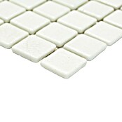 Mozaik pločica Quadrat Uni GM AS 1010  (31,7 x 31,7 cm, Bijele boje, Mat) | BAUHAUS