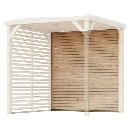 Karibu  Pavillon-Seitenwand Cubeco