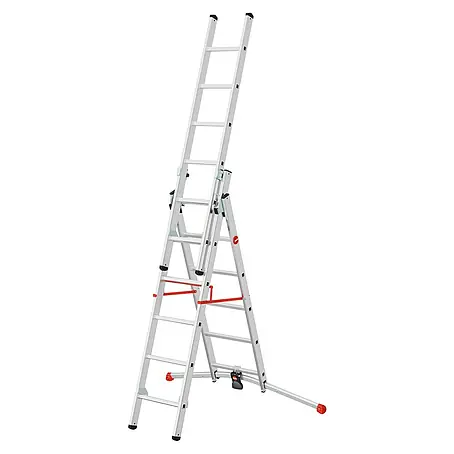 Hailo  Mehrzweckleiter S100 ProfiLOT 2x6 + 1x5