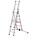 Hailo Mehrzweckleiter S100 ProfiLOT 2x6 + 1x5 