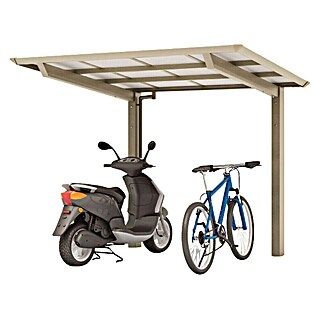 Ximax Smart Port Carport Typ 60 (Außenmaß inkl. Dachüberstand (B x T): 2,1 x 2,53 m, Bikeport)