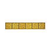 Bordura za pločice Gehämmert YBO GO484  (4,8 x 30,6 cm, Zlatna, Sjaj) | BAUHAUS