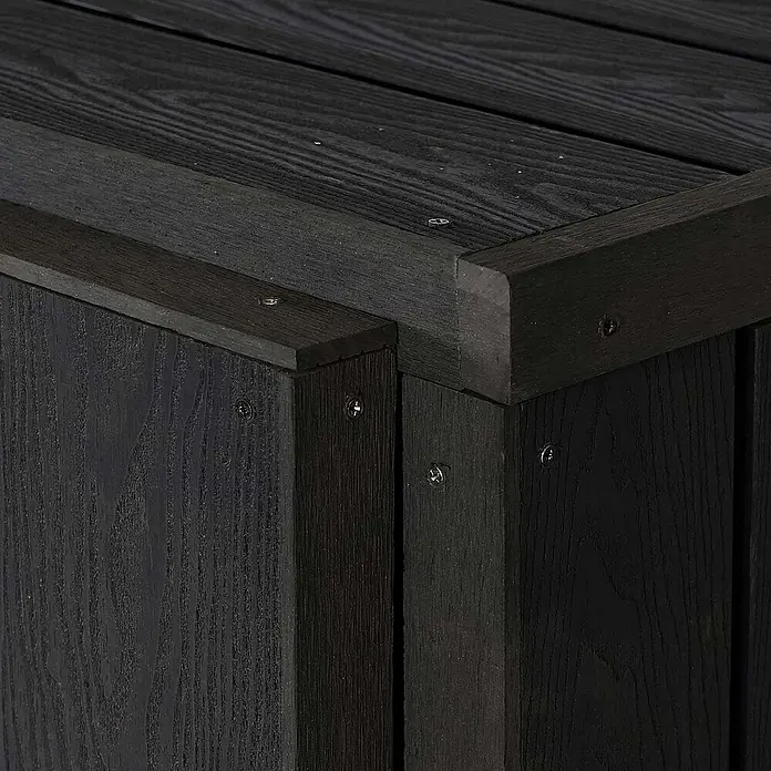 Proregal Erweiterung für Mülltonnenbox XL 1er-/2er-WPC - Anthrazit