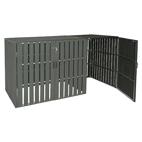 Proregal  Erweiterung für Mülltonnenbox XL 1er-/2er-WPC