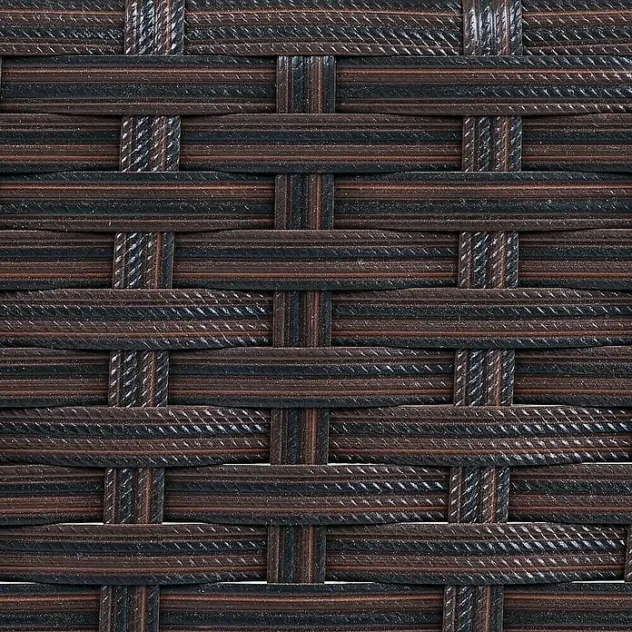 Proregal Gartensessel 2er-Set - 2 Stk., Poly-Rattan, Braun