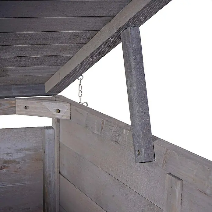 Proregal Mülltonnenbox XL 3er-/6er - Holz, Anthrazit-Grau, Geeignet für Anzahl Mülltonnen: 3 Stk.