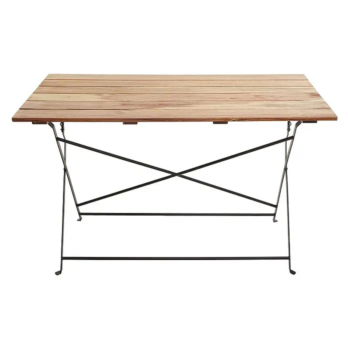 Proregal Gartenstuhl-Set Garnitur mit Tisch - Naturfarben