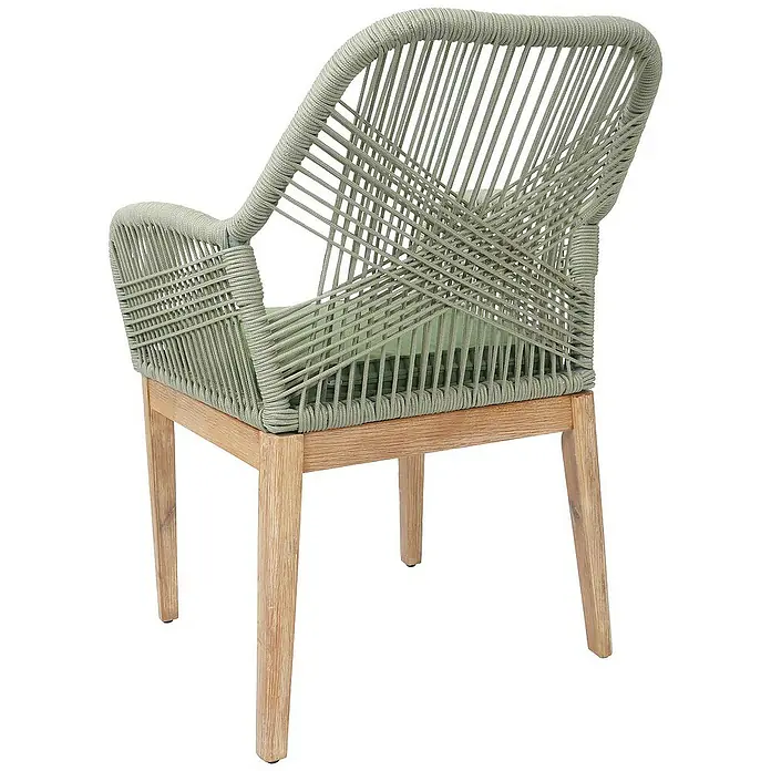 Proregal Gartenstuhl-Set 2er - 2 Stk., Grün, B x T x H: 58 x 59 x 85 cm