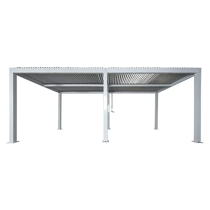 Proregal Carport aus Aluminium - Weiß