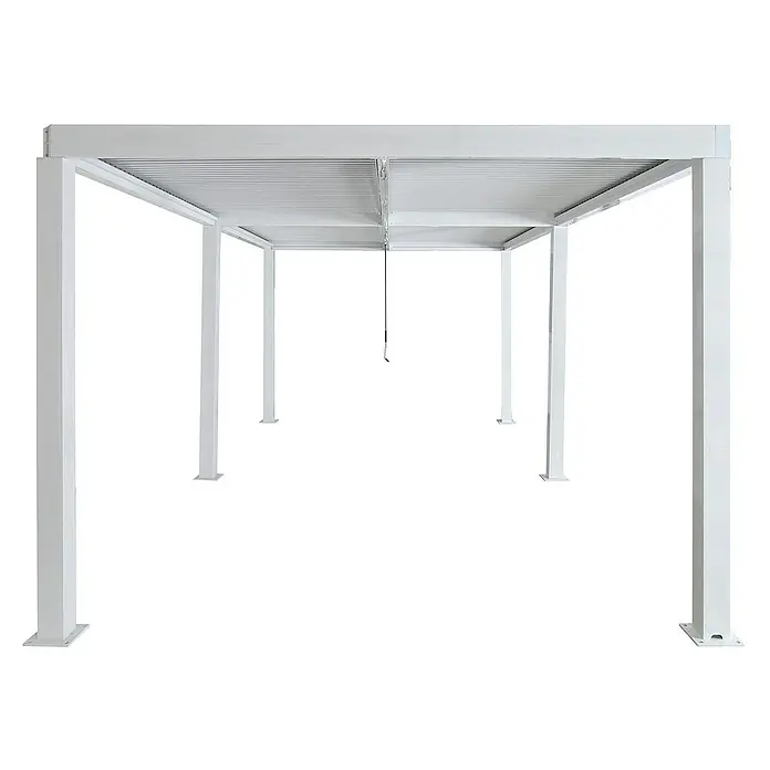 Proregal Carport aus Aluminium - Weiß
