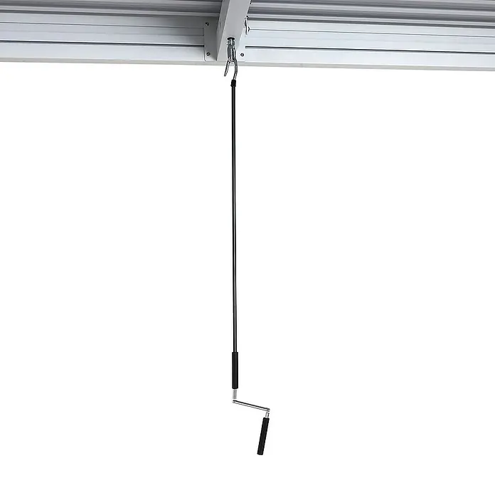 Proregal Carport aus Aluminium - Weiß