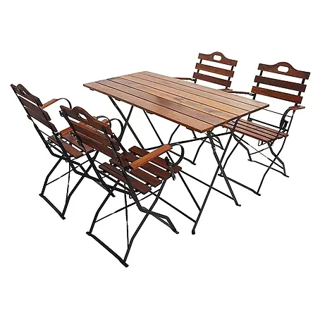 Proregal  Gartenstuhl-Set Garnitur mit Tisch