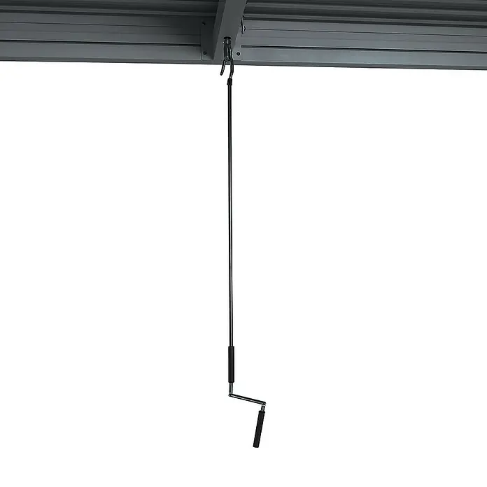 Proregal Carport aus Aluminium - Anthrazit