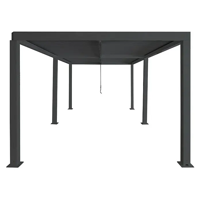 Proregal Carport aus Aluminium - Anthrazit