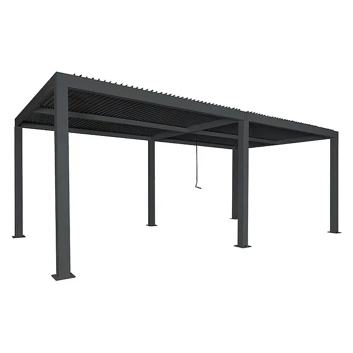 Proregal Carport aus Aluminium - Anthrazit