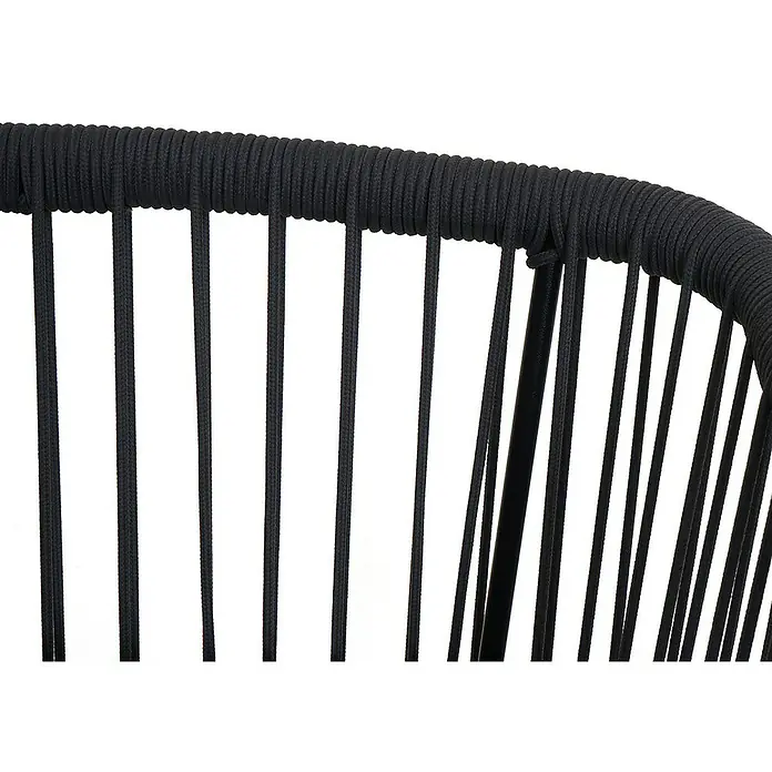 Proregal Garten-Barhocker 2er-Set - Anthrazit, B x T x H: 51 x 53 x 92 cm