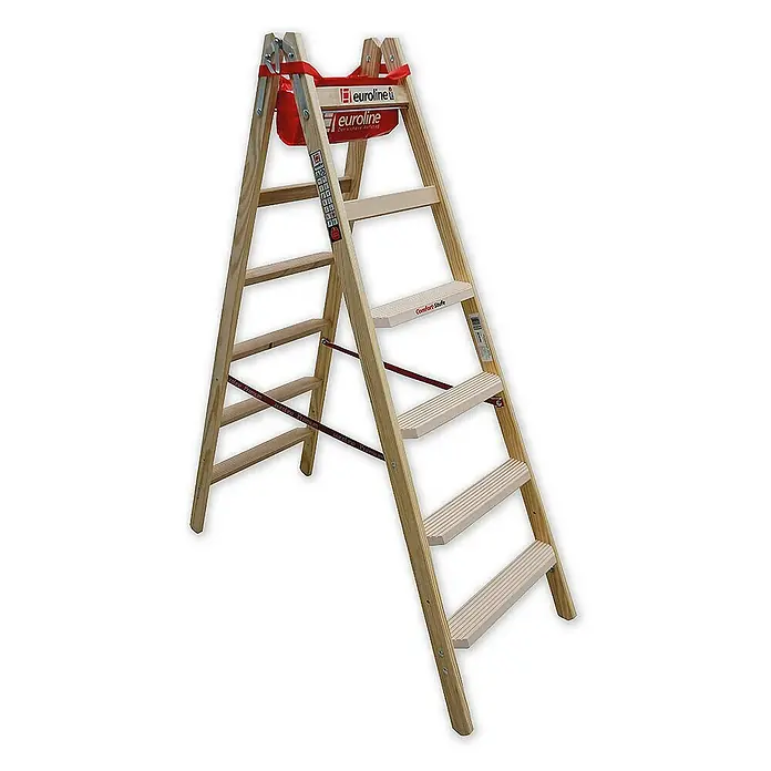 Holz-Stufenstehleiter Nr. 10577, 167,40