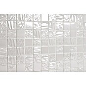 Mozaik pločica Quadrat CG KN1  (29,5 x 29,5 cm, Bijele boje, Sjaj) | BAUHAUS