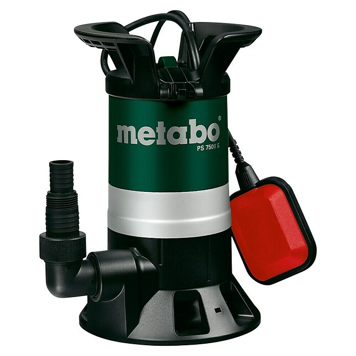 Metabo Bomba para aguas residuales PS 7500 S METABO (Capacidad de bombeo máx.: 7.500 l/h, Profundidad de inmersión: 5 m) | BAUHAUS